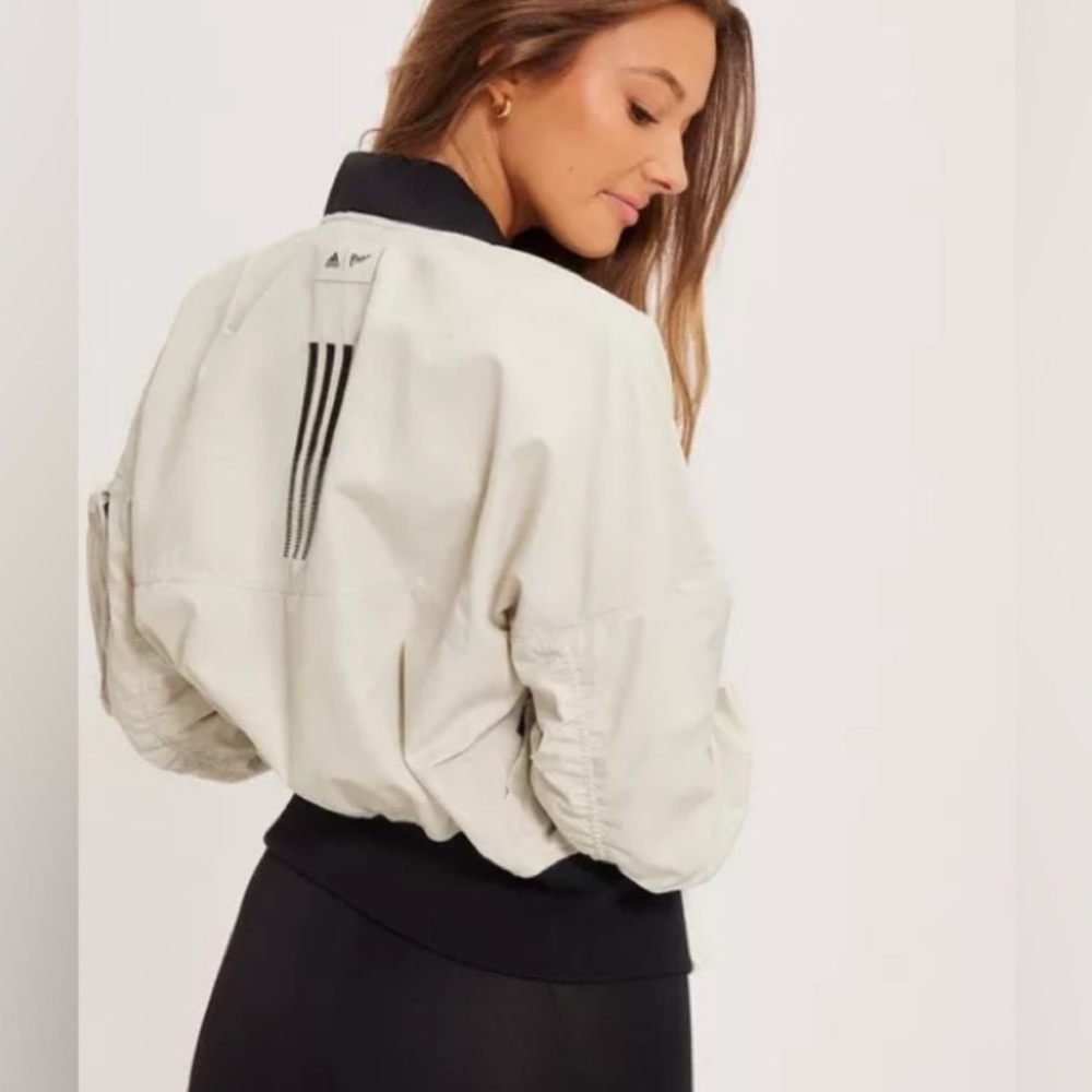 Adidas Women's Parley Bomber Jacket - Picture 3 of 5